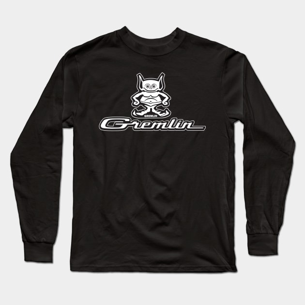 Gremlin Logo Long Sleeve T-Shirt by Chewbaccadoll